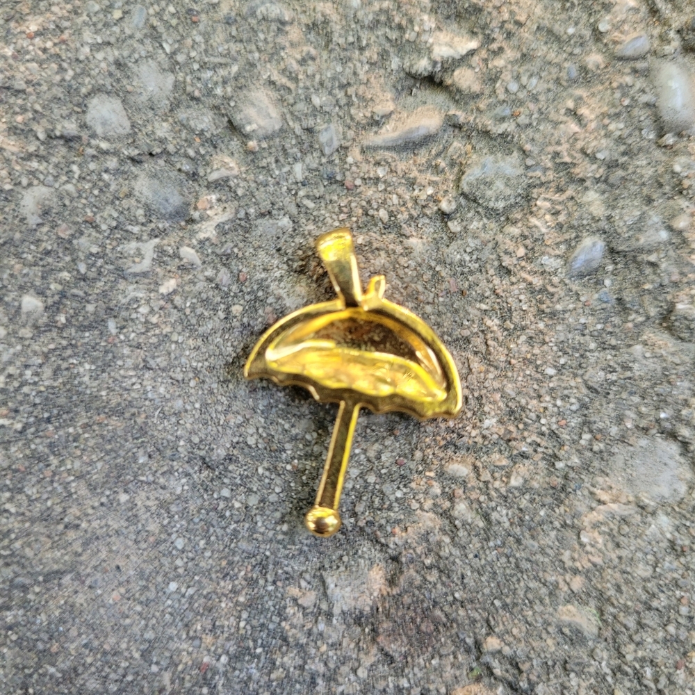 Umbrella Pendant Charm - Picture 2 of 2